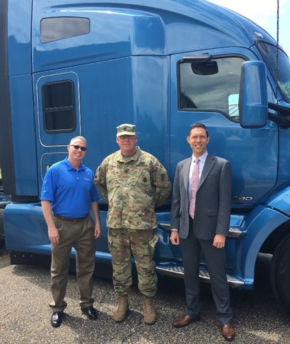 Kenworth T680 76-Inch Sleeper Featured at Transportation Forum in Fort Riley